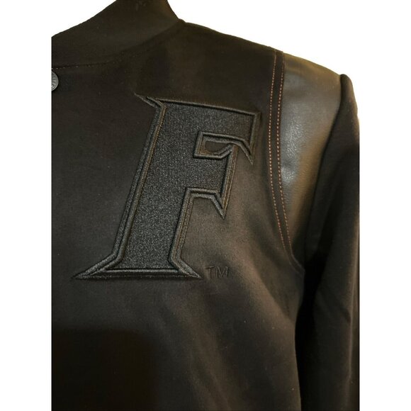 NEW Florida Gators The Wild Collective Suede Fleece Snap Bomber Jacket Men's M - Picture 2 of 10